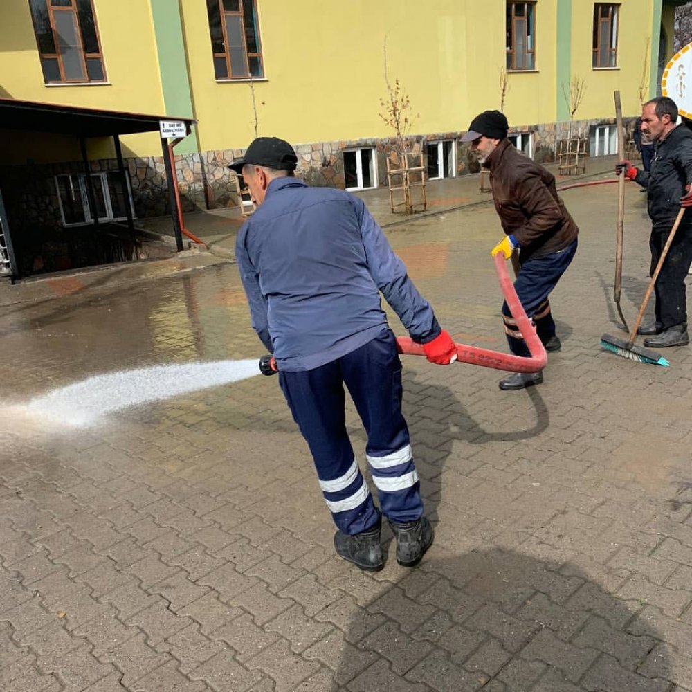 BELEDİYE`DEN KORONA VİRÜSÜ SEFERBERLİĞİ!