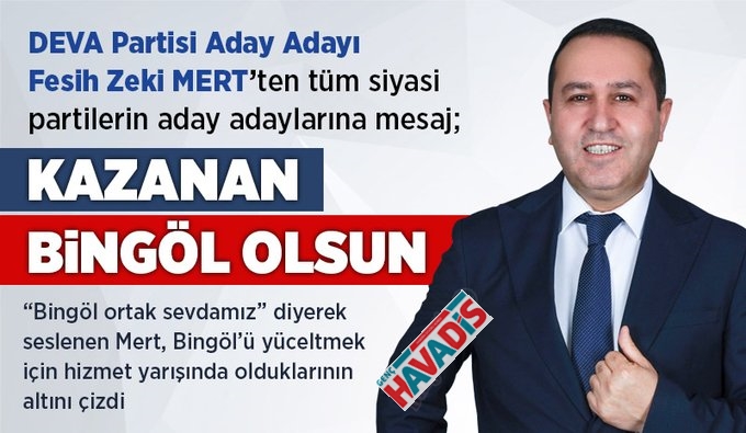 KAZANAN BİNGÖL OLACAK!