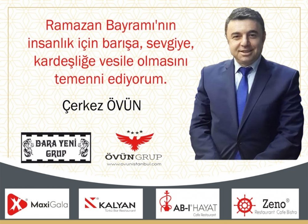 ÖVÜN`DEN BAYRAM MESAJI