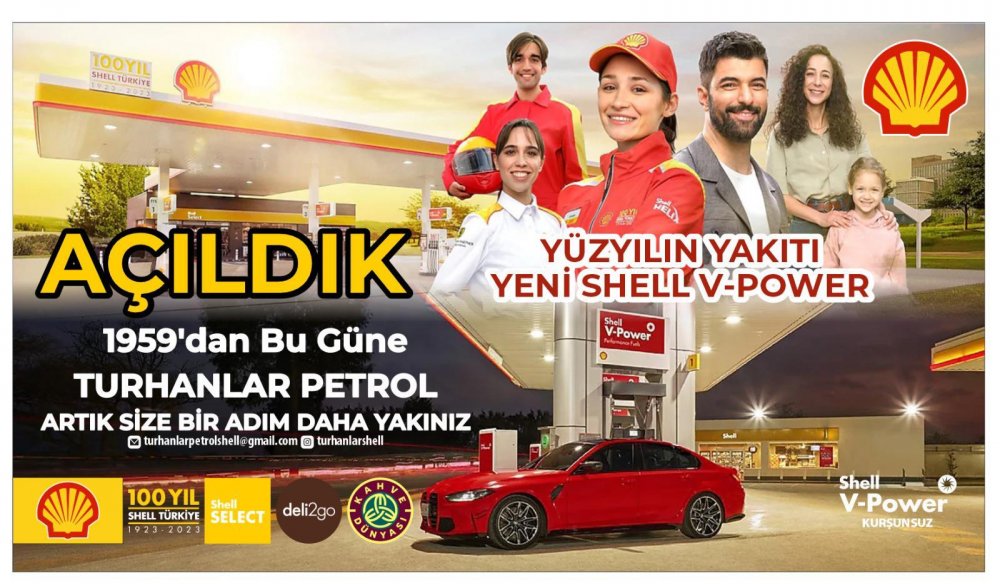 SHELL AKARYAKIT HİZMETE AÇILDI