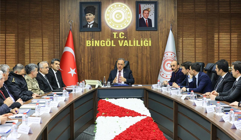VALİ USTA` HER TÜRLÜ TEDBİR VE ÖNLEMEYİ  ALMAYA SÜRDÜRECEGİZ