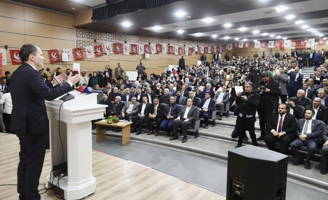 ERBAKAN BİZ SADAKA DAGITALIM DİYE  GELMİYORUZ
