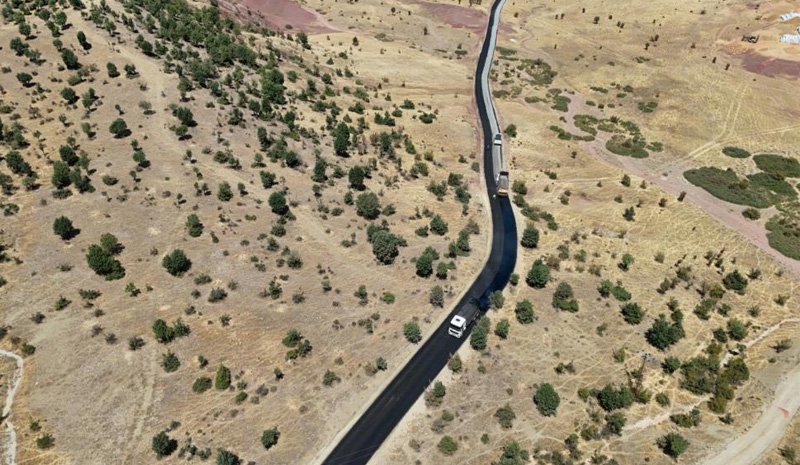 650 KİLOMETRE ASFALT ÇALIŞMASI GERÇEKLEŞTİ