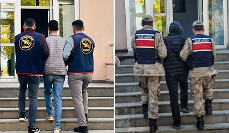 İKİ FİRARİ HÜKÜMLÜ YAKALANDI