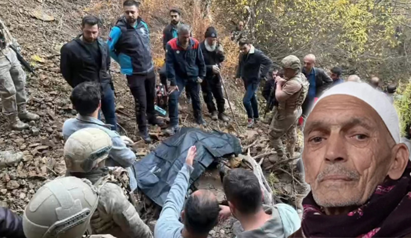 ÖLÜ BULUNMUŞTU SON YOLCULUĞUNA UĞURLANDI