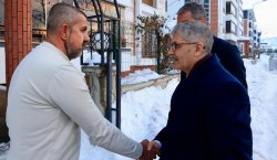 VALİ ÇELİK`TEN SALDIRIYA UĞRAYAN OPERATÖRE GEÇMİŞ OLSUN ZİYARETİ